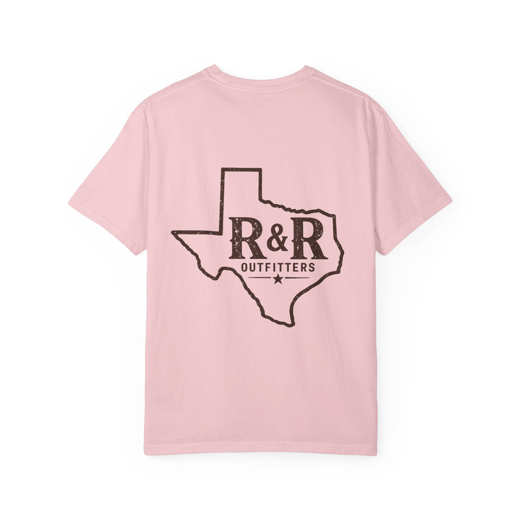 Texas R&R Outfitters T-Shirt — State Outline Logo Tee - Ruck & Ridge Outfitters