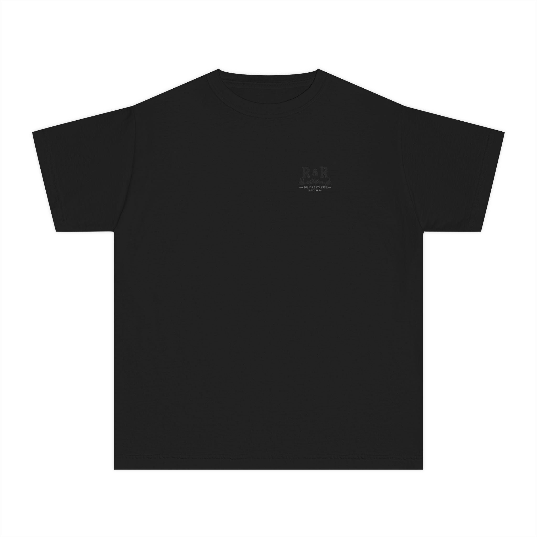 Little Ridge Crew Youth Tee — Vintage Forest Adventure Kids Shirt - Ruck & Ridge Outfitters
