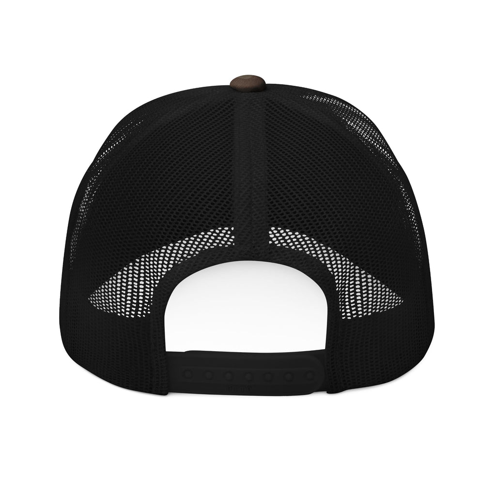 Women's Camo Trucker Hat — Embroidered "Howdy Darling" Retro Western Cap