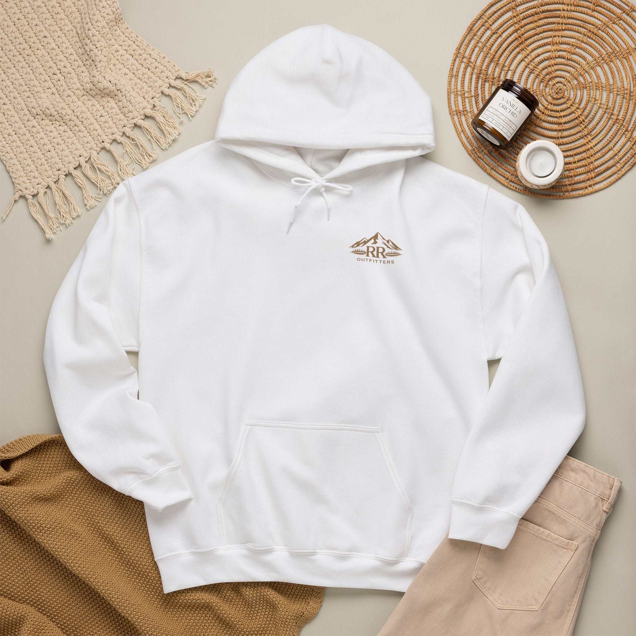 R&R Outfitters Classic Logo Hoodie | Everyday Outdoor Pullover  or