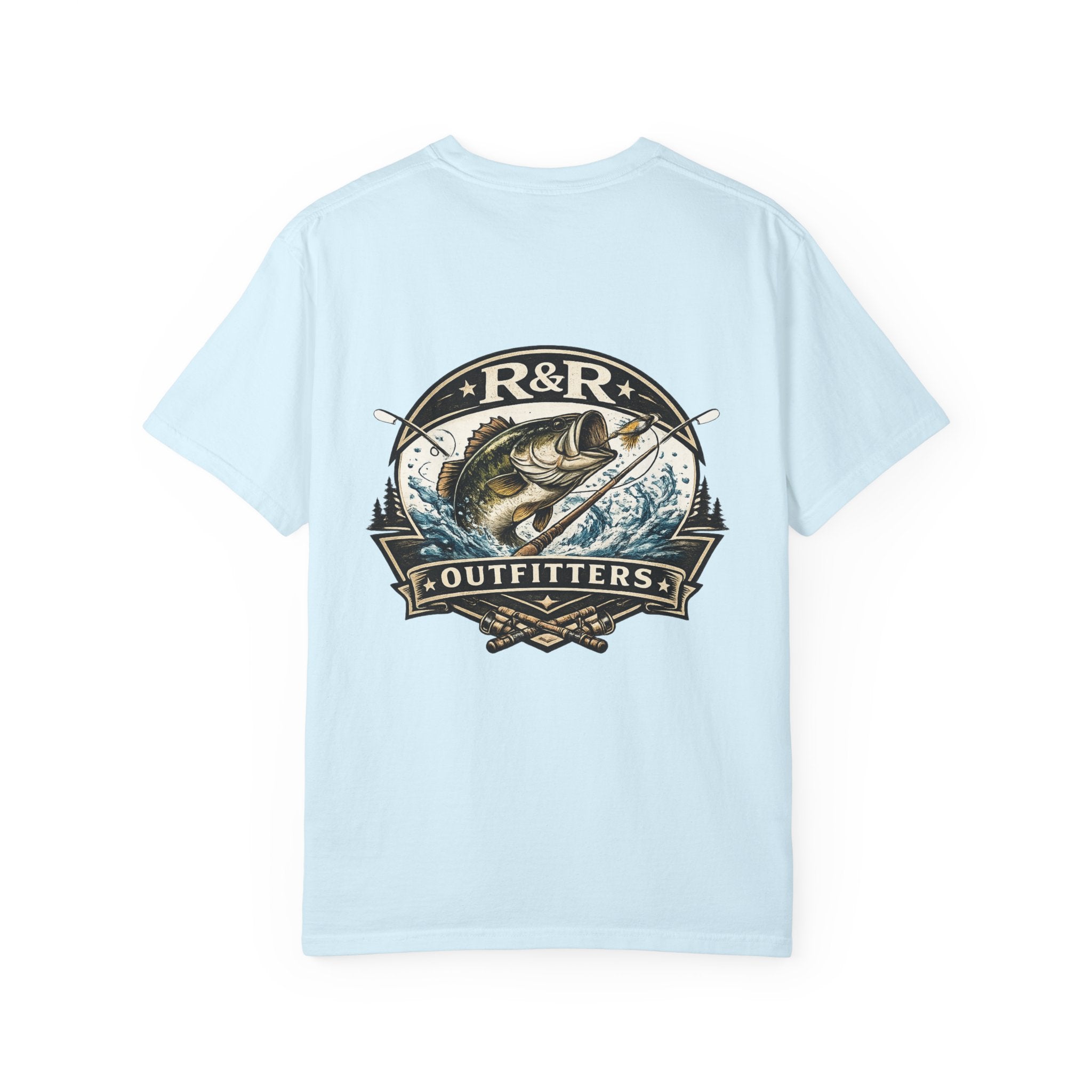 Fishing Logo T-Shirt — R&R Outfitters Bass Graphic Tee - Ruck & Ridge Outfitters