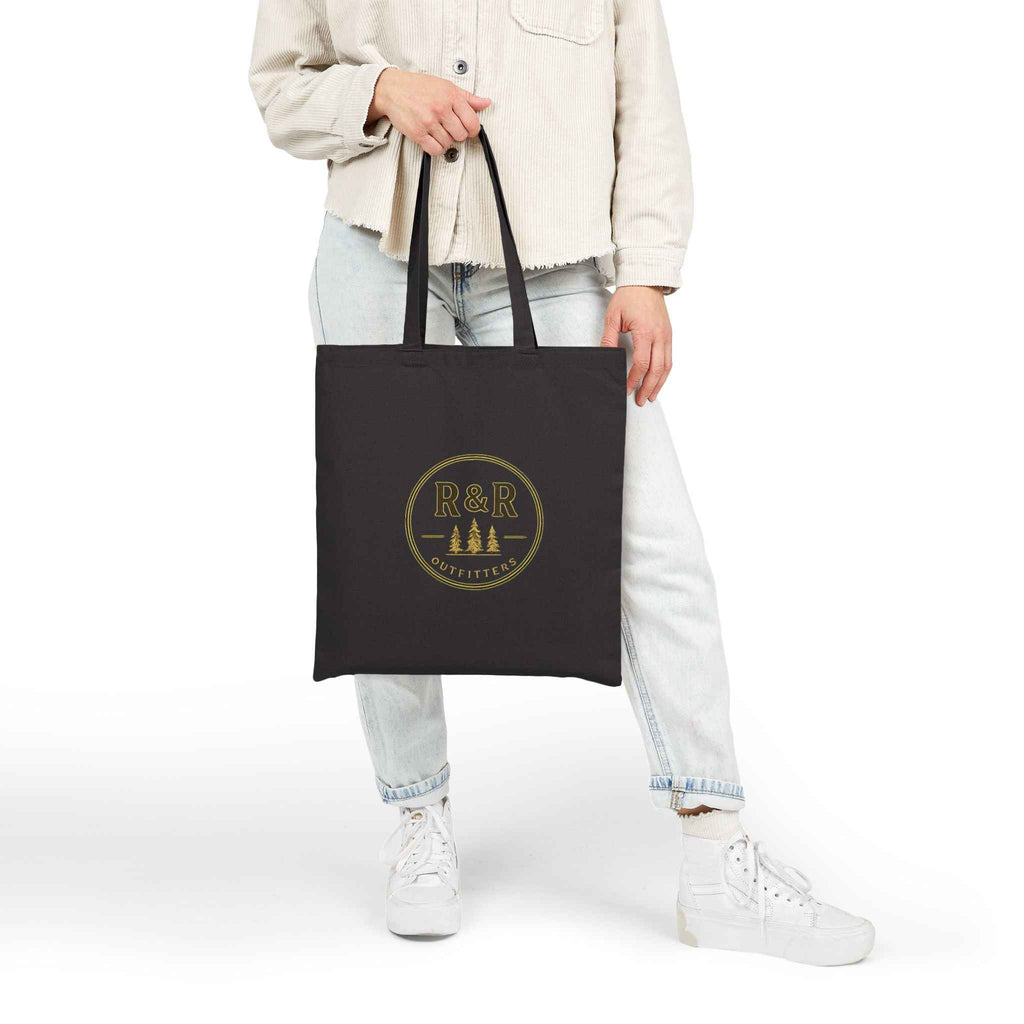 R&R Outfitters Canvas Tote Bag | Heavy-Duty Outdoor Utility Tote