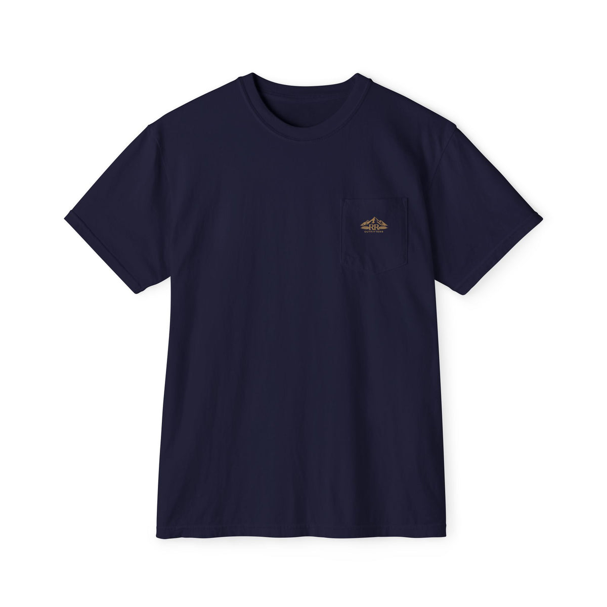R&R Scenic Pocket T-Shirt — Vintage Mountain & Wildflower Graphic - Ruck & Ridge Outfitters