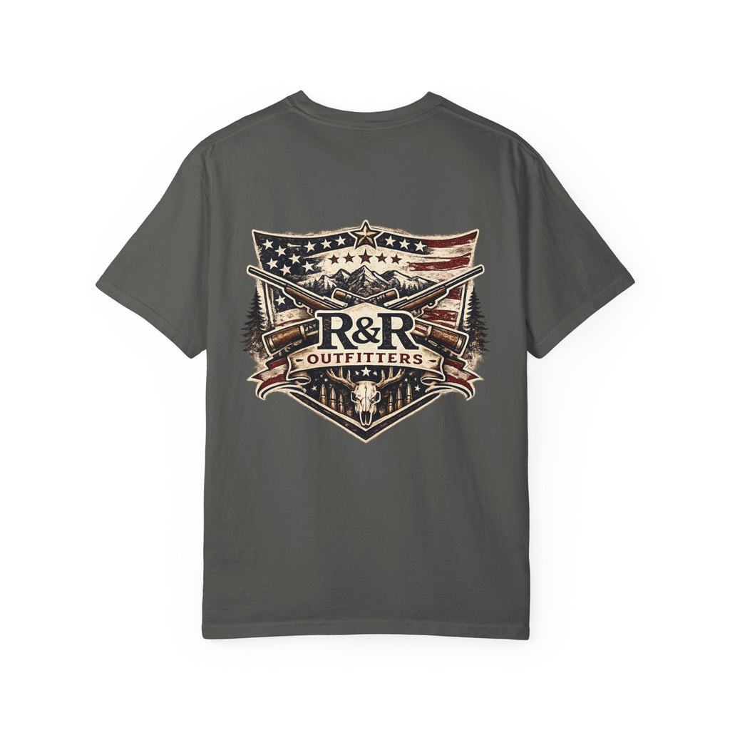 R&R Outfitters American Flag Shield T-Shirt - Ruck & Ridge Outfitters