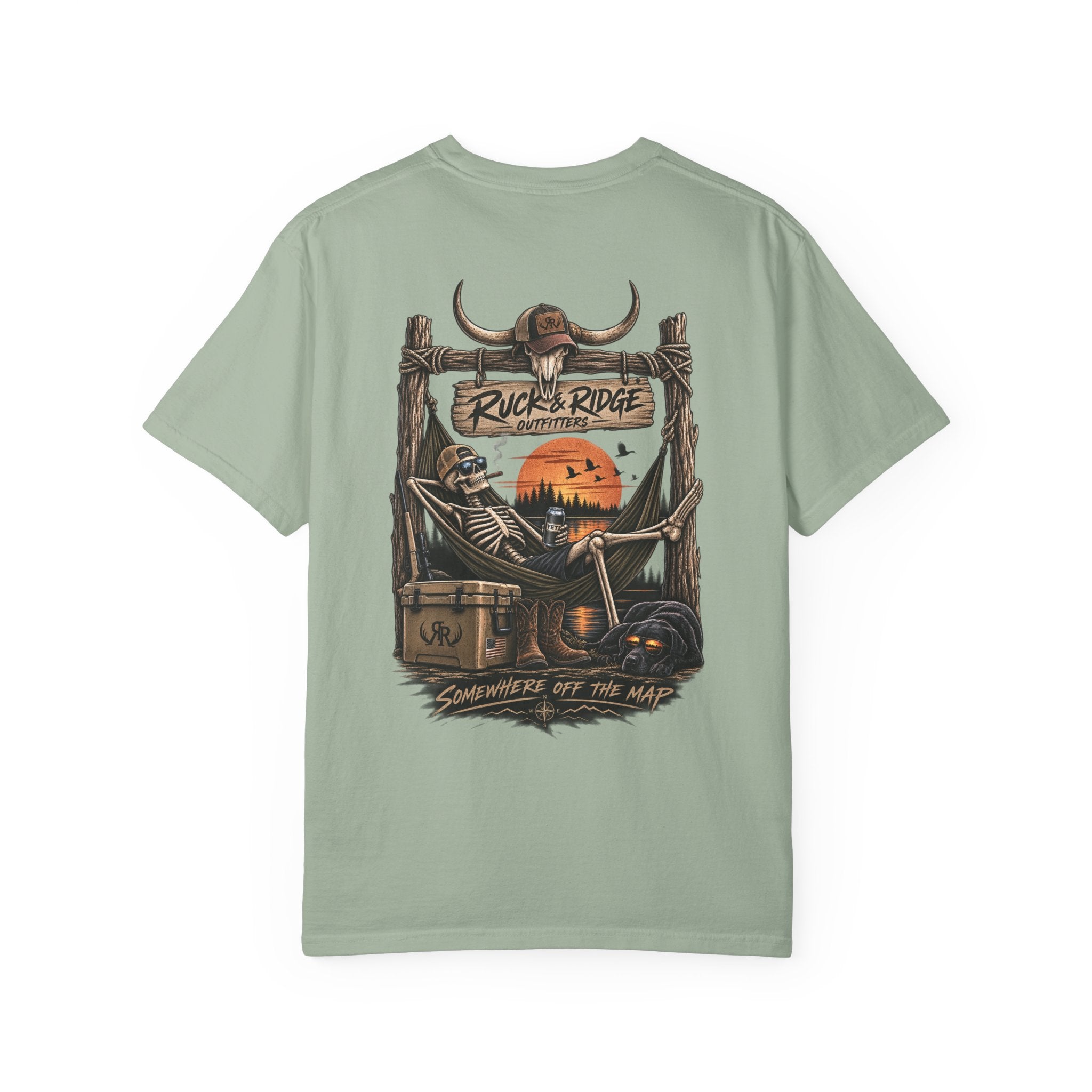 Rucker Ridge Skull Sunset T-Shirt