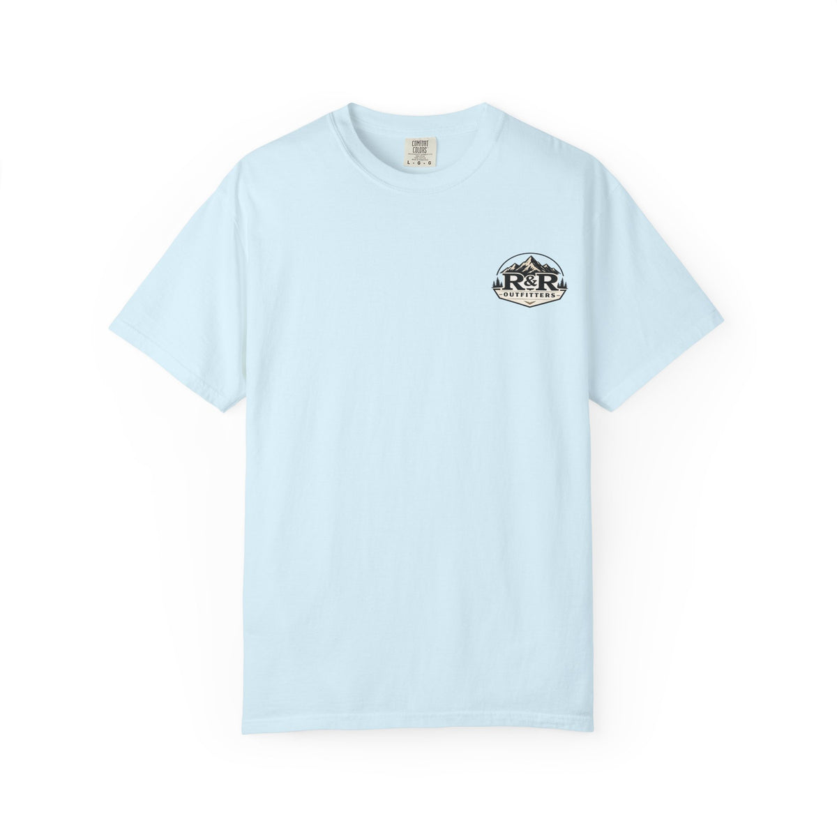 Outdoors T-Shirt — R&R Outfitters Crest Graphic (Hunting & Fishing) - Ruck & Ridge Outfitters