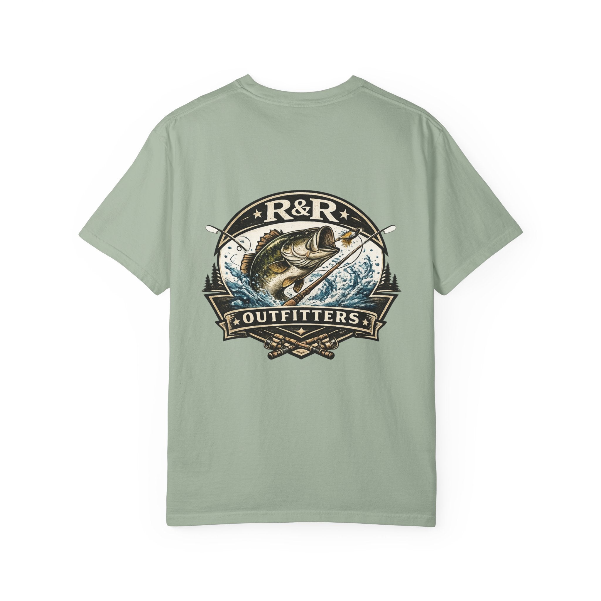 Fishing Logo T-Shirt — R&R Outfitters Bass Graphic Tee - Ruck & Ridge Outfitters