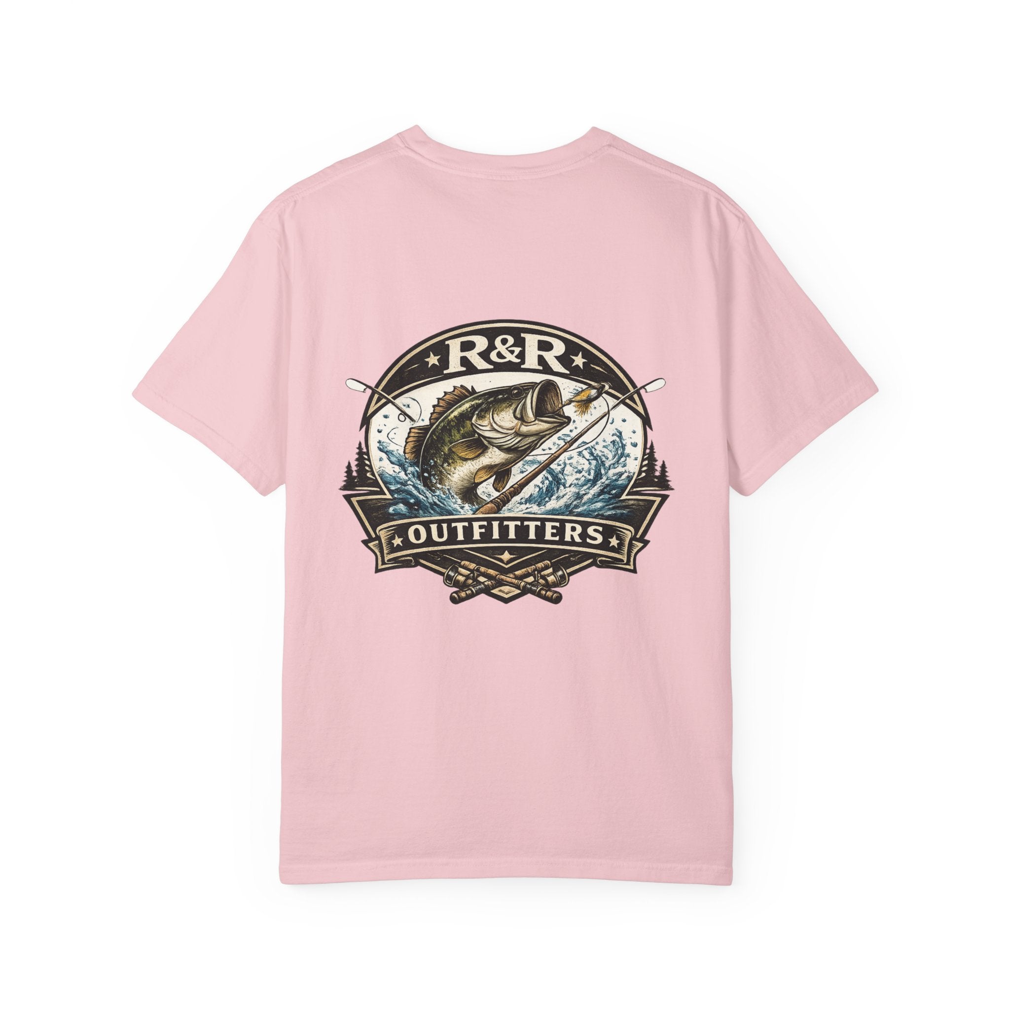 Fishing Logo T-Shirt — R&R Outfitters Bass Graphic Tee - Ruck & Ridge Outfitters