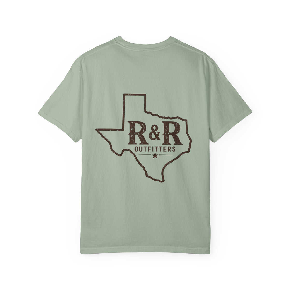 Texas R&R Outfitters T-Shirt — State Outline Logo Tee - Ruck & Ridge Outfitters