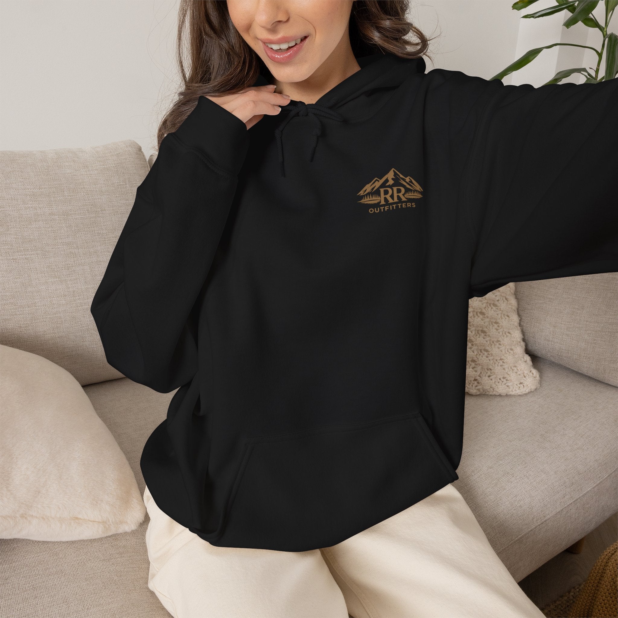 R&R Outfitters Classic Logo Hoodie | Everyday Outdoor Pullover  or