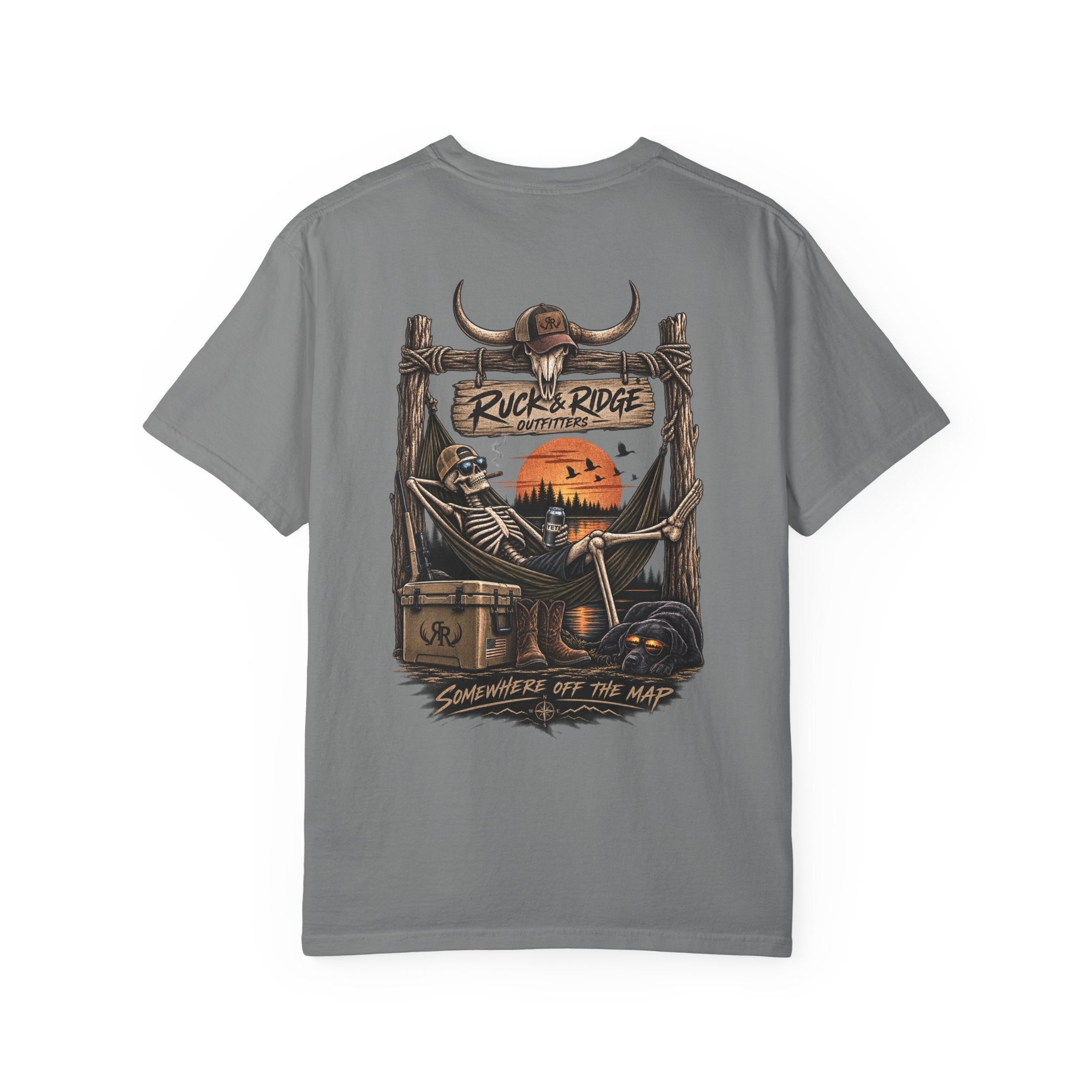 Rucker Ridge Skull Sunset T-Shirt
