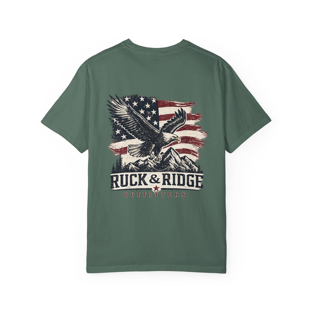 Patriotic Eagle T-Shirt — Ruck & Ridge Outfitters American Flag Design - Ruck & Ridge Outfitters