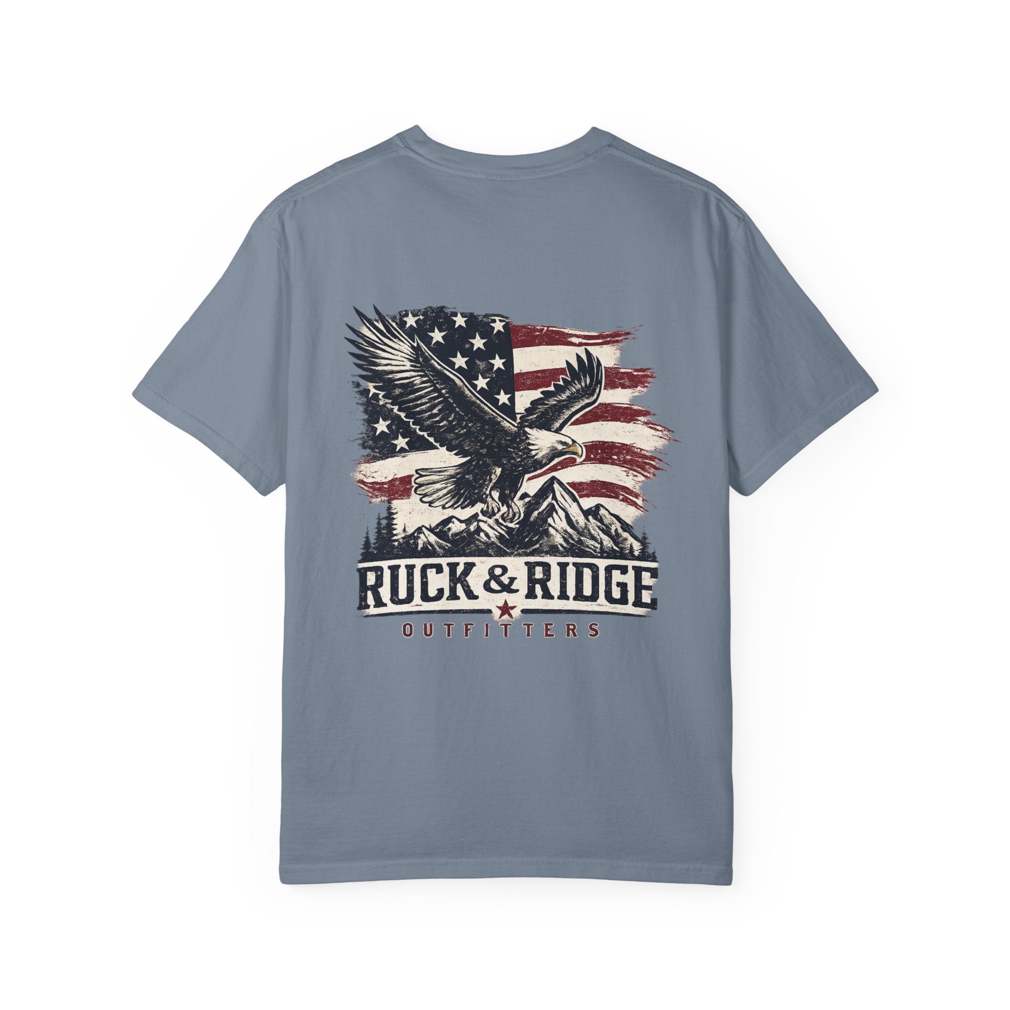 Patriotic Eagle T-Shirt — Ruck & Ridge Outfitters American Flag Design - Ruck & Ridge Outfitters