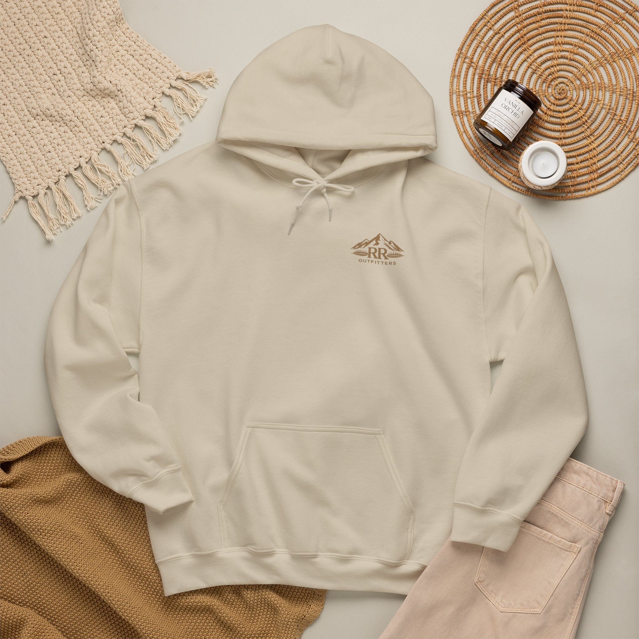 R&R Outfitters Classic Logo Hoodie | Everyday Outdoor Pullover  or