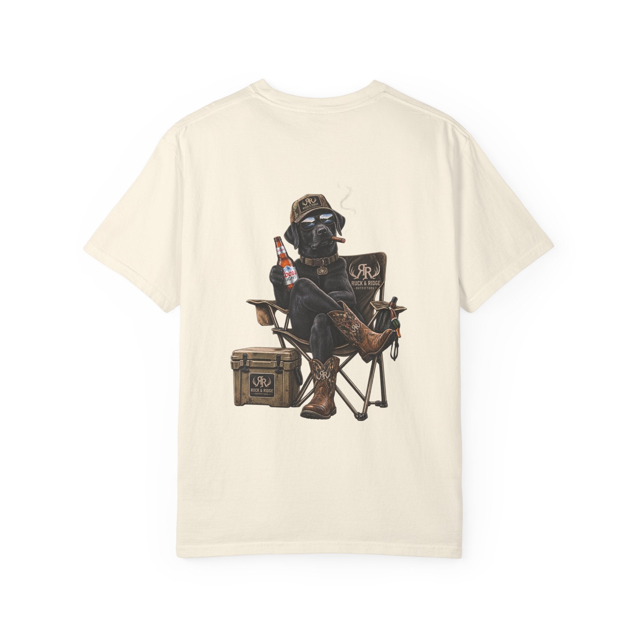 Darth Vader Tailgate T-Shirt — Beer, Cooler & Chair Graphic Tee