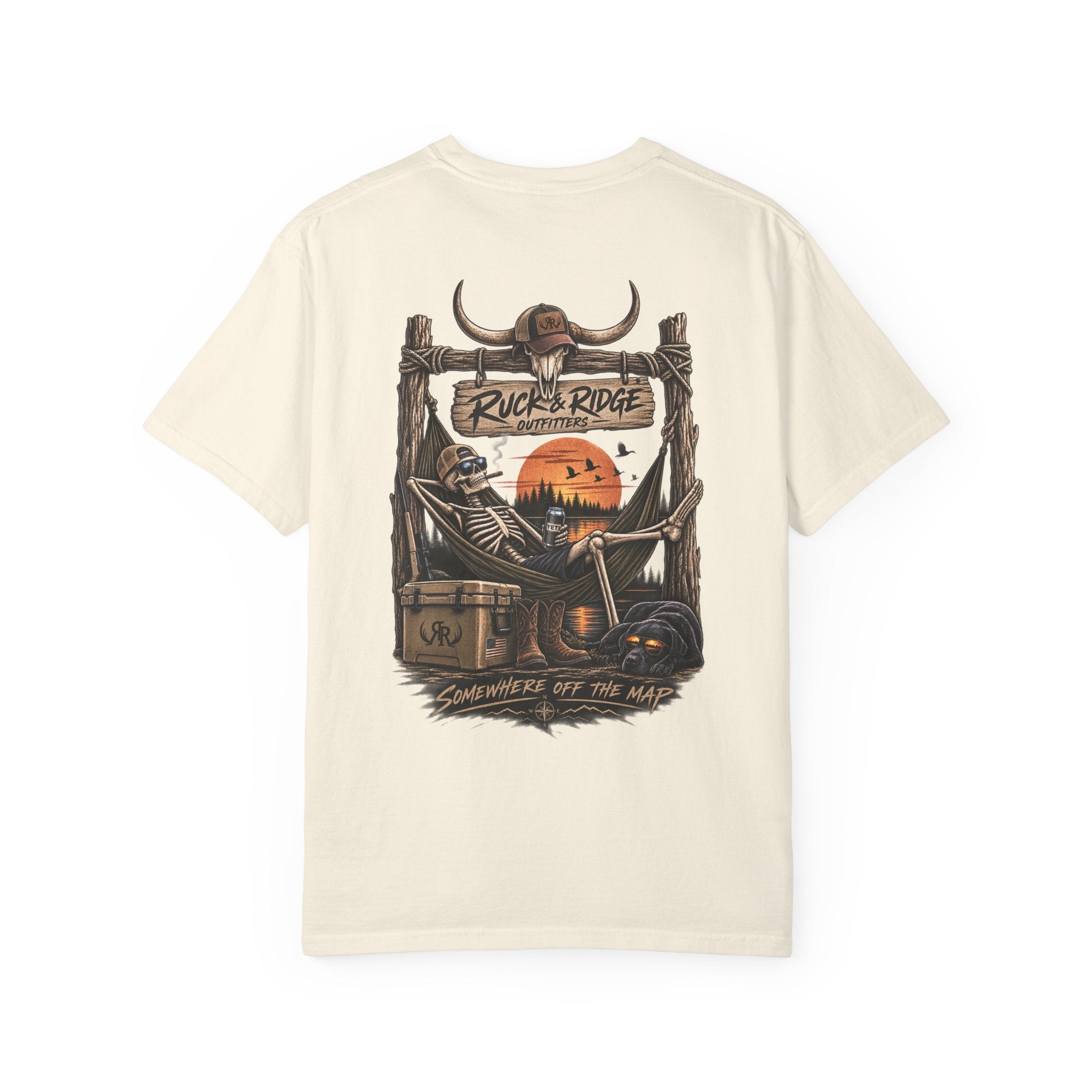 Rucker Ridge Skull Sunset T-Shirt