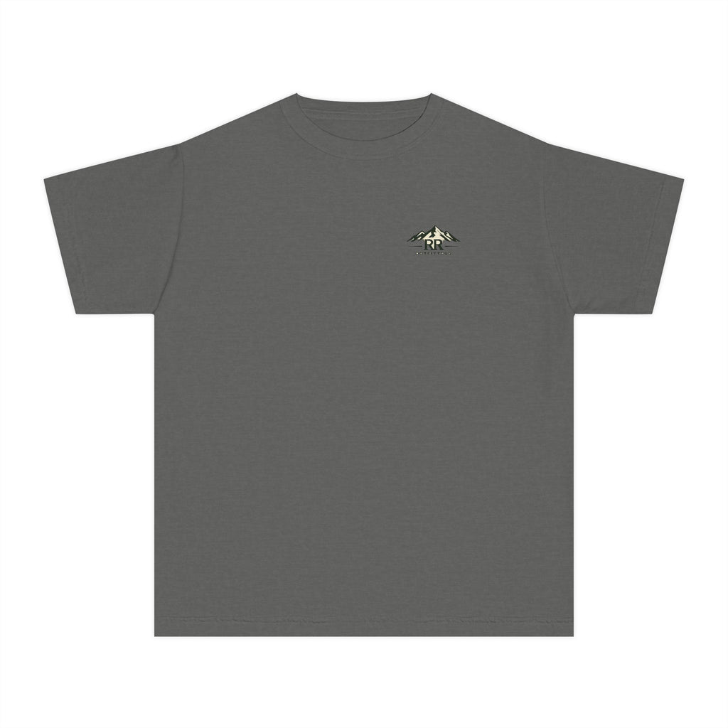 Youth Tee — 'Future Hunter' Mountain & Antler Graphic - Ruck & Ridge Outfitters
