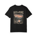 Ruck & Ridge Scenic Mountain T-Shirt — Vintage Lake Sunset Graphic