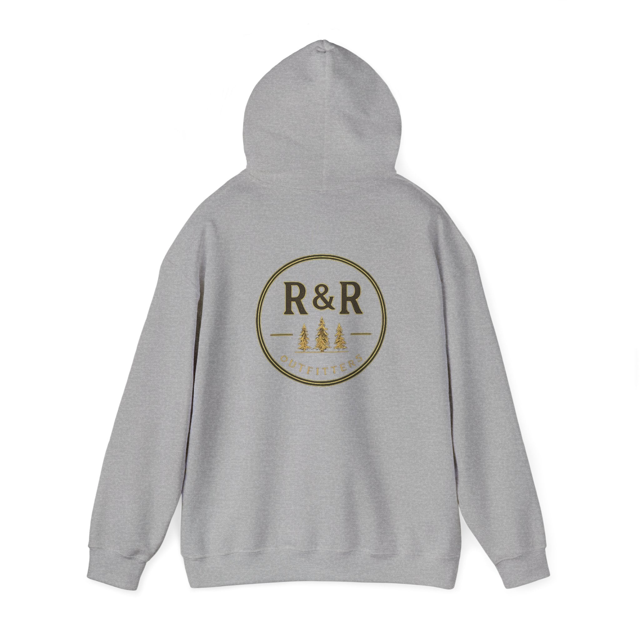 R&R Outfitters Classic Logo Hoodie | Everyday Outdoor Pullover  or