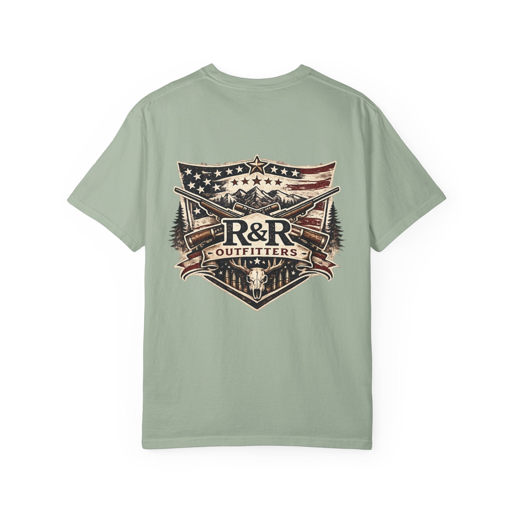 R&R Outfitters American Flag Shield T-Shirt - Ruck & Ridge Outfitters