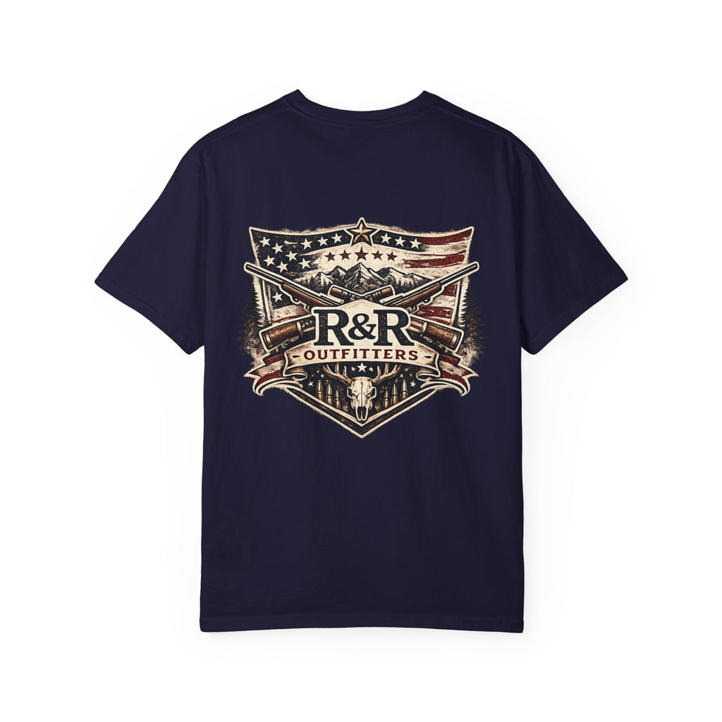 R&R Outfitters American Flag Shield T-Shirt - Ruck & Ridge Outfitters