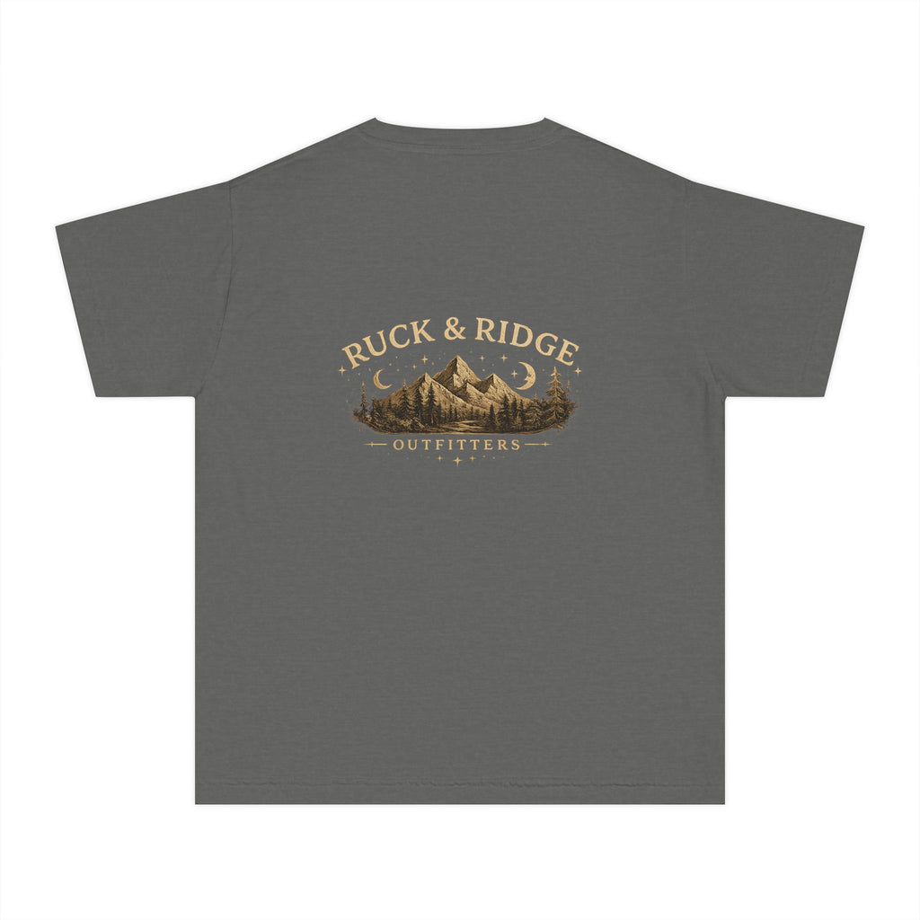 Youth Tee - Ruck & Ridge Outfitters Mountain Logo - Ruck & Ridge Outfitters