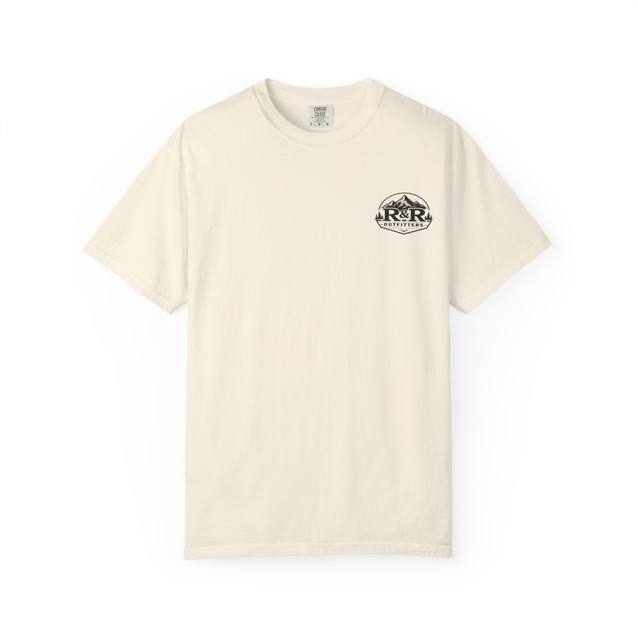 Outdoors T-Shirt — R&R Outfitters Crest Graphic (Hunting & Fishing) - Ruck & Ridge Outfitters