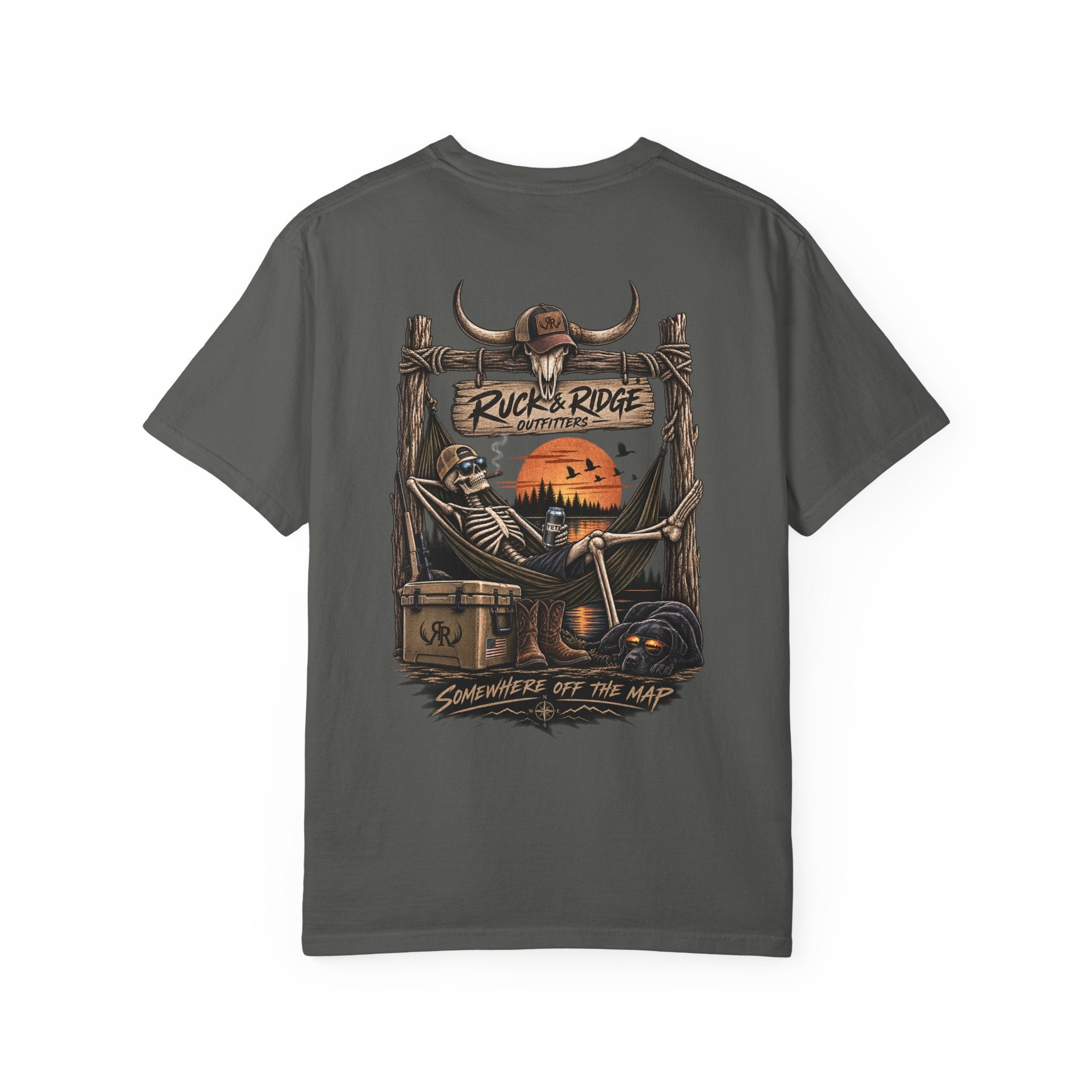 Rucker Ridge Skull Sunset T-Shirt