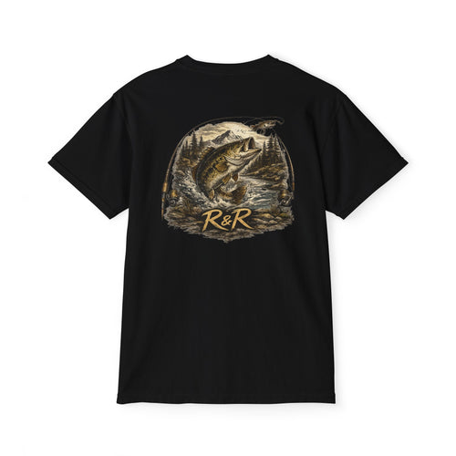 Fishing Pocket T-Shirt — 'R&R' Bass Catch Graphic - Ruck & Ridge Outfitters