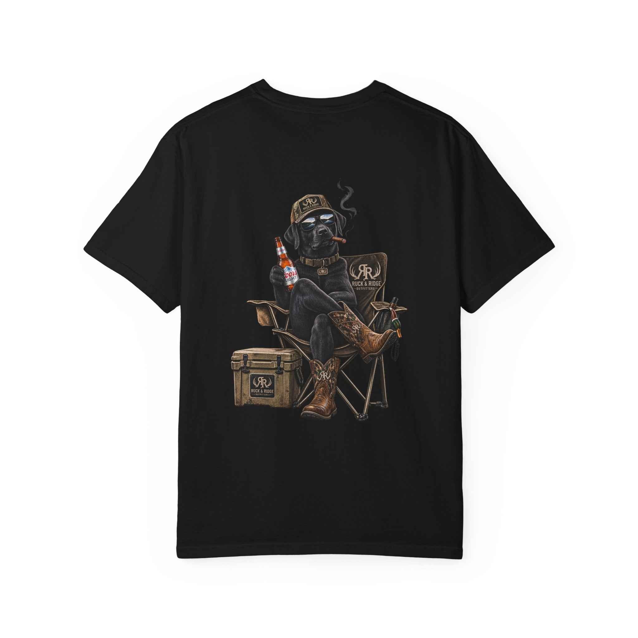 Darth Vader Tailgate T-Shirt — Beer, Cooler & Chair Graphic Tee