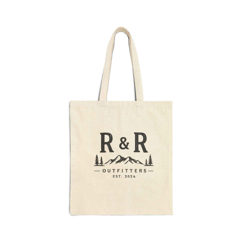 R&R Outfitters Canvas Tote Bag | Heavy-Duty Outdoor Utility Tote