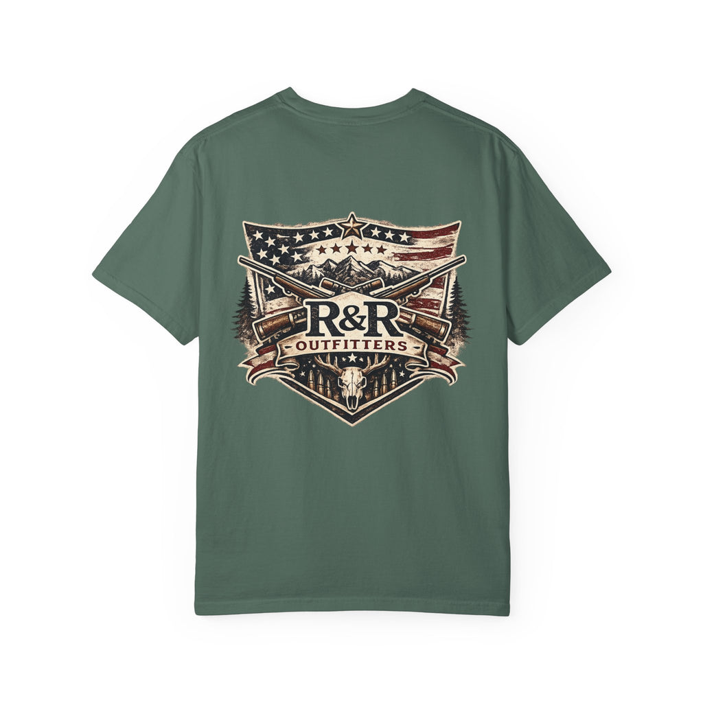 R&R Outfitters American Flag Shield T-Shirt - Ruck & Ridge Outfitters