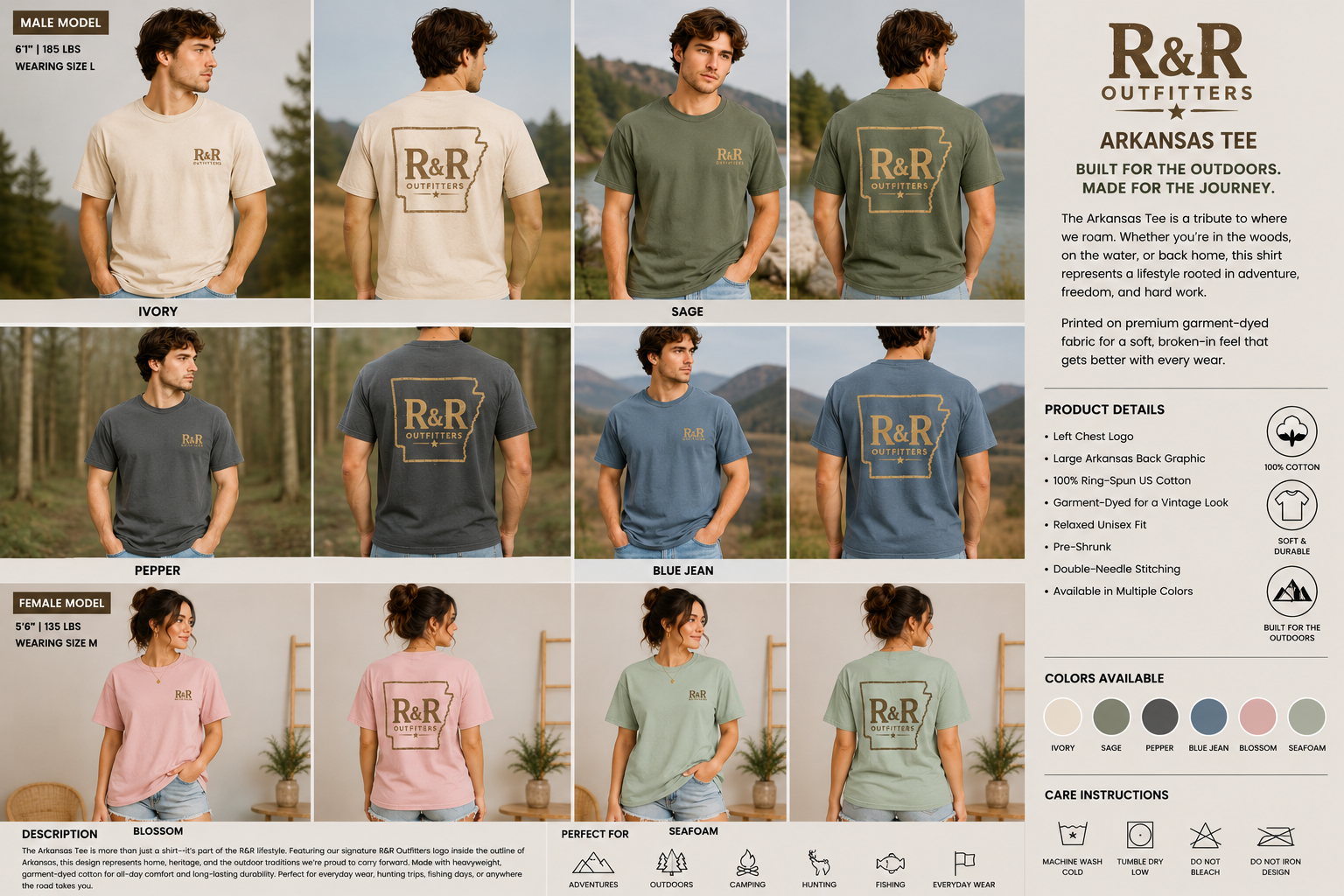 Ruck & Ridge Outfitters™ Arkansas Tee