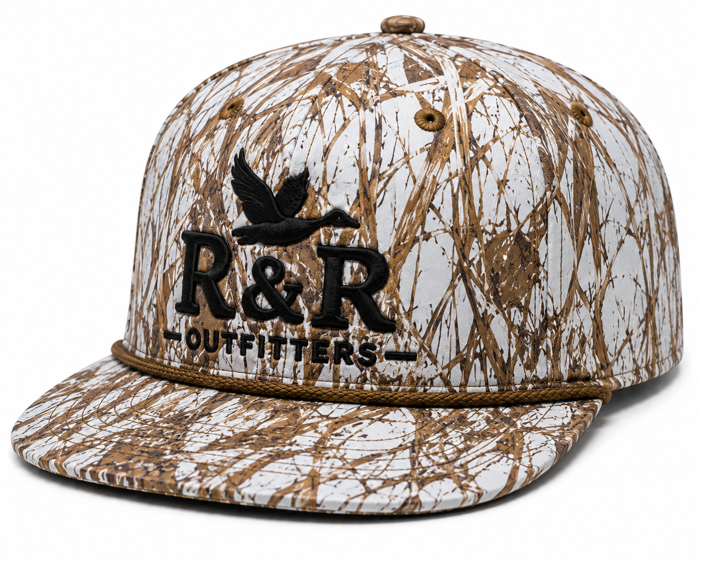 R&R Outfitters Umpqua Gramps Cap – Premium Camo Outdoor Hat