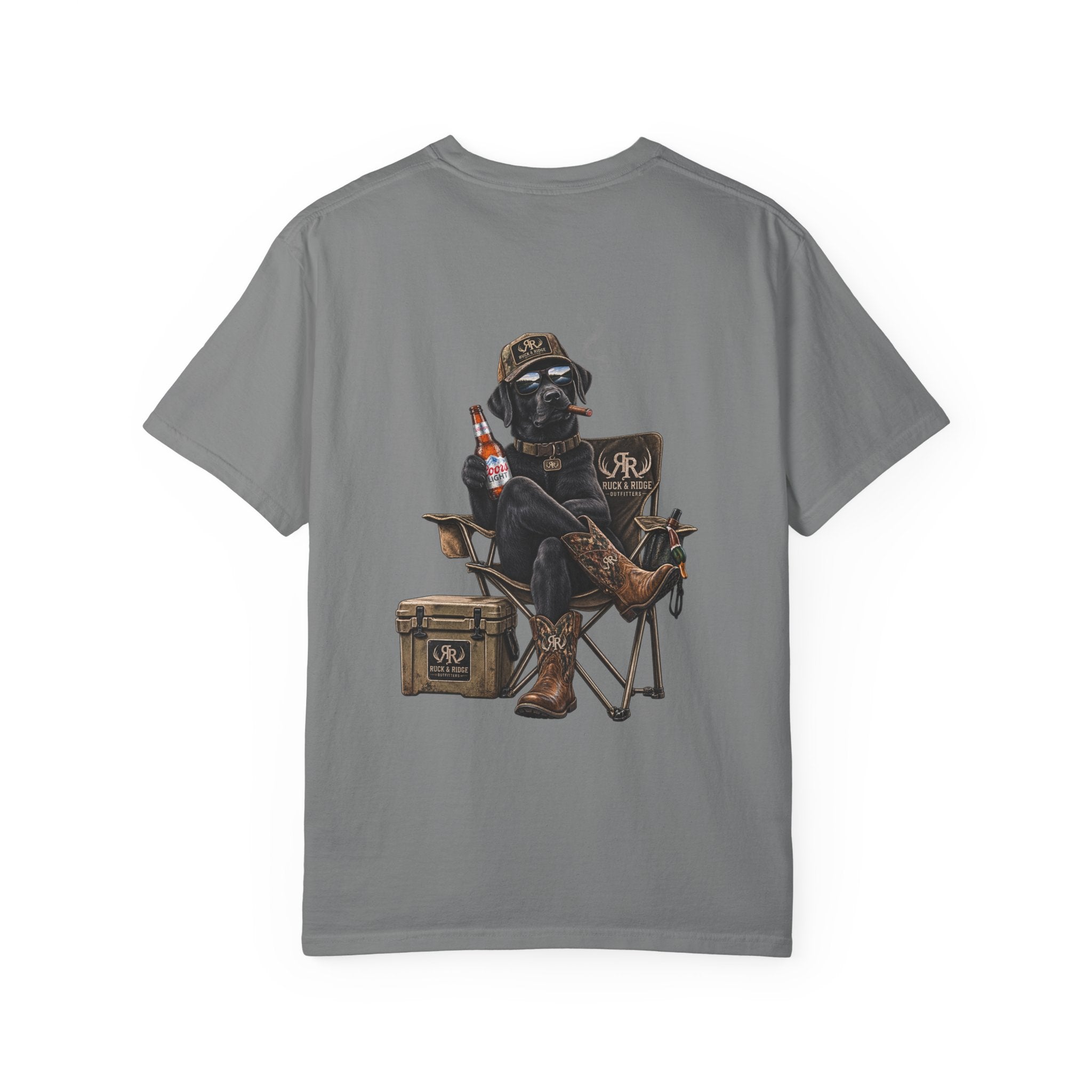 Darth Vader Tailgate T-Shirt — Beer, Cooler & Chair Graphic Tee