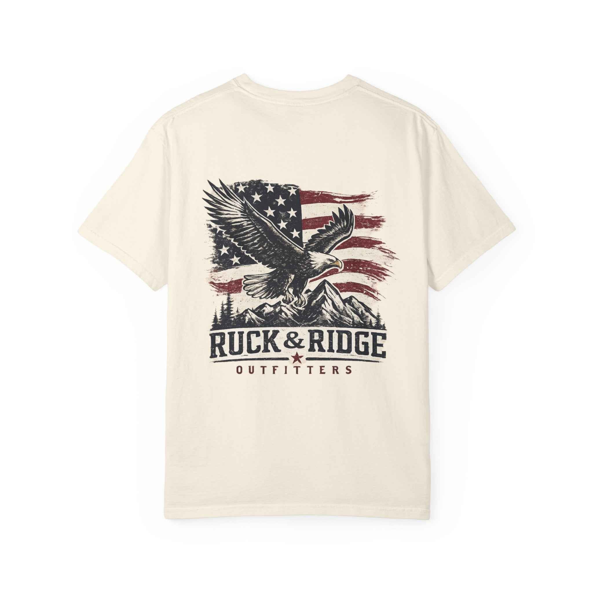 Patriotic Eagle T-Shirt — Ruck & Ridge Outfitters American Flag Design - Ruck & Ridge Outfitters