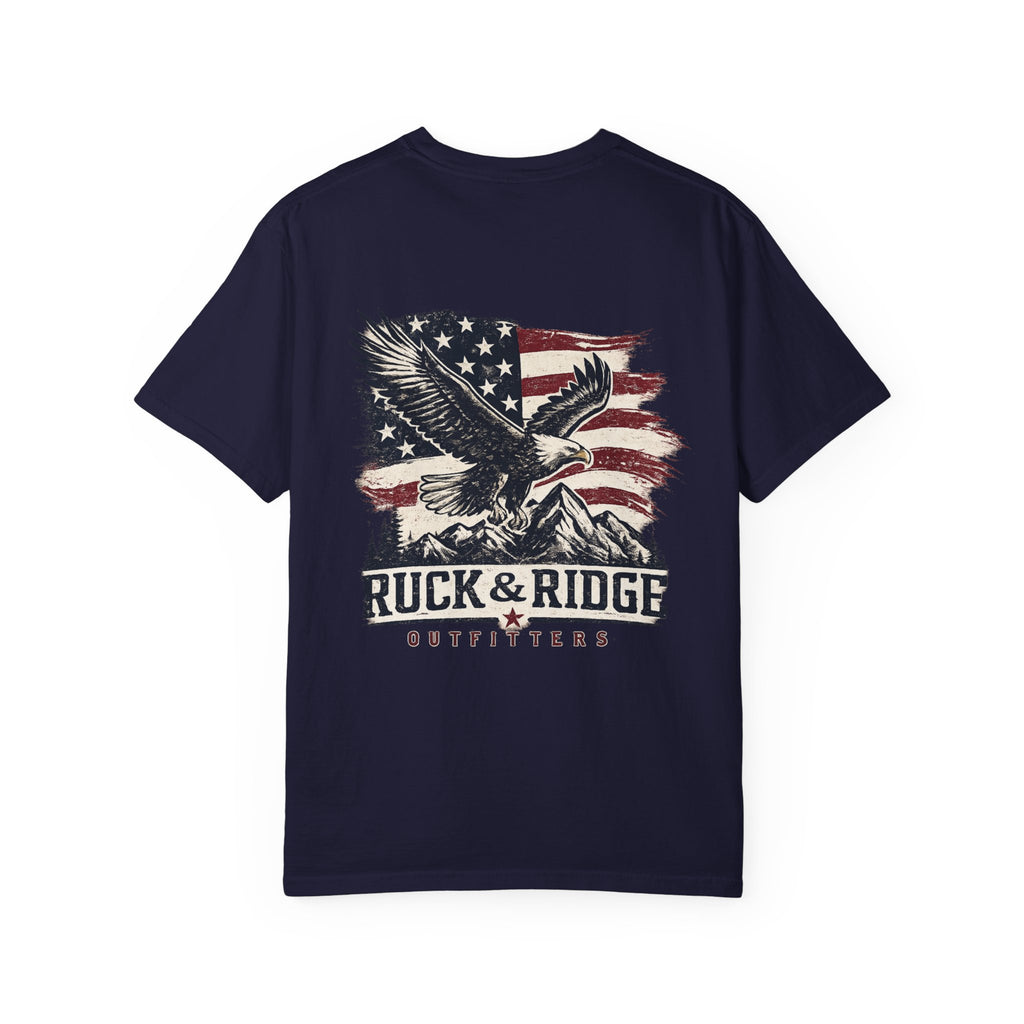 Patriotic Eagle T-Shirt — Ruck & Ridge Outfitters American Flag Design - Ruck & Ridge Outfitters