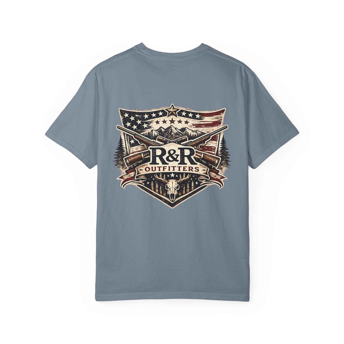 R&R Outfitters American Flag Shield T-Shirt - Ruck & Ridge Outfitters