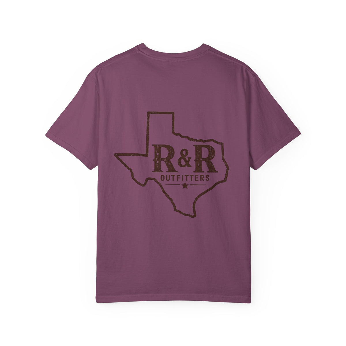 Texas R&R Outfitters T-Shirt — State Outline Logo Tee - Ruck & Ridge Outfitters
