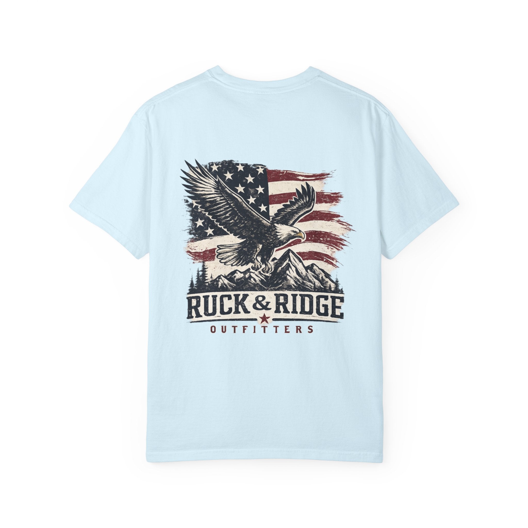 Patriotic Eagle T-Shirt — Ruck & Ridge Outfitters American Flag Design - Ruck & Ridge Outfitters