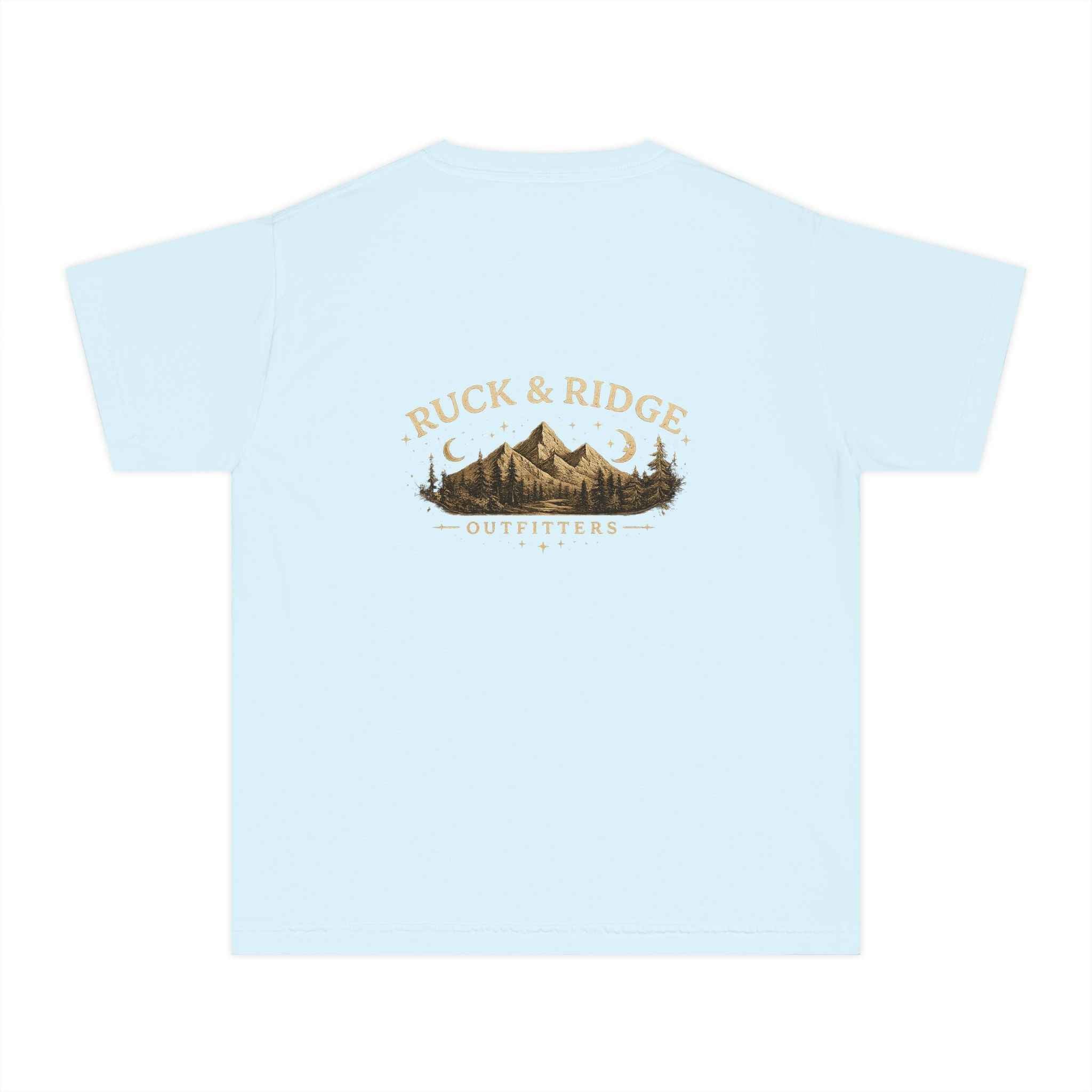 Youth Tee - Ruck & Ridge Outfitters Mountain Logo - Ruck & Ridge Outfitters