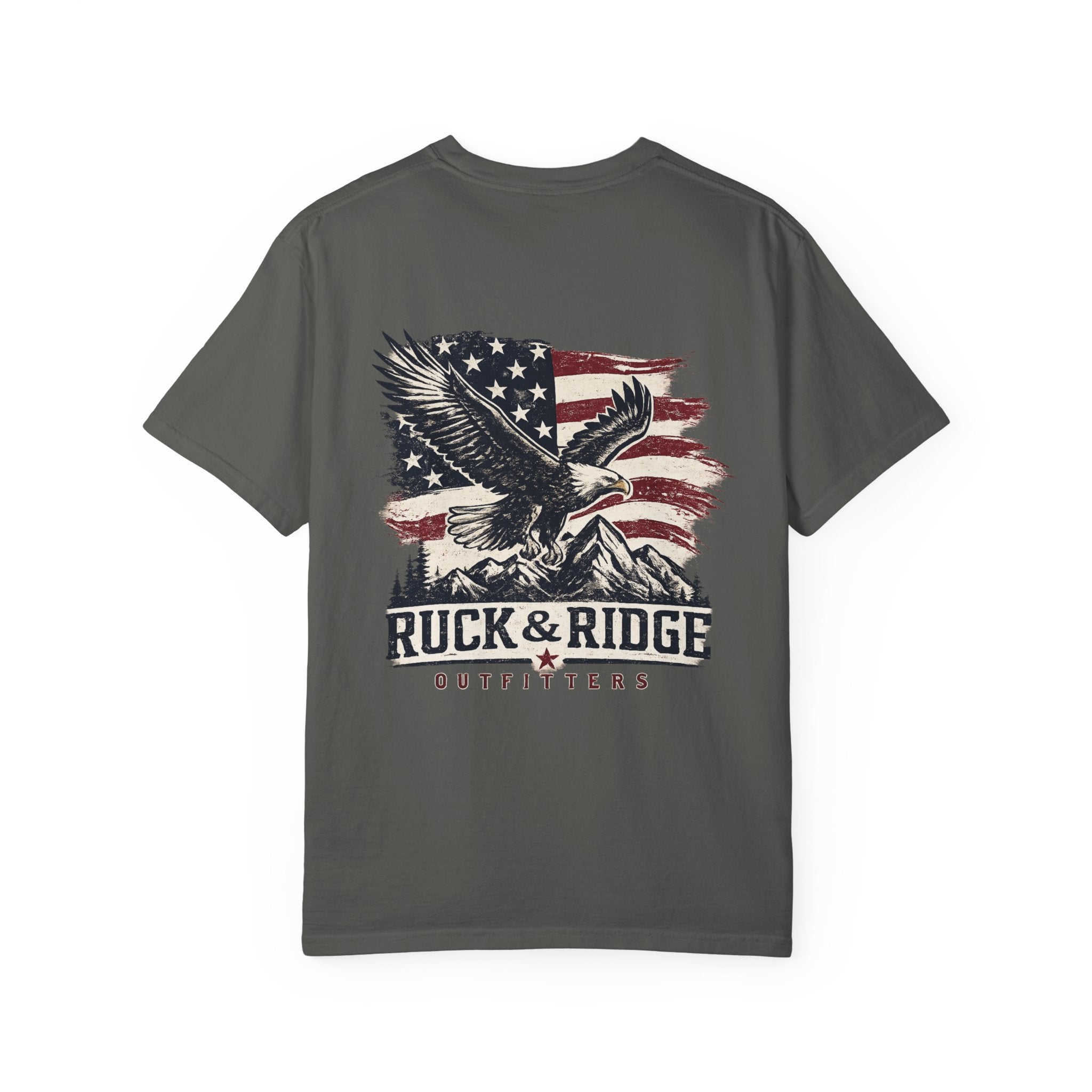 Patriotic Eagle T-Shirt — Ruck & Ridge Outfitters American Flag Design - Ruck & Ridge Outfitters