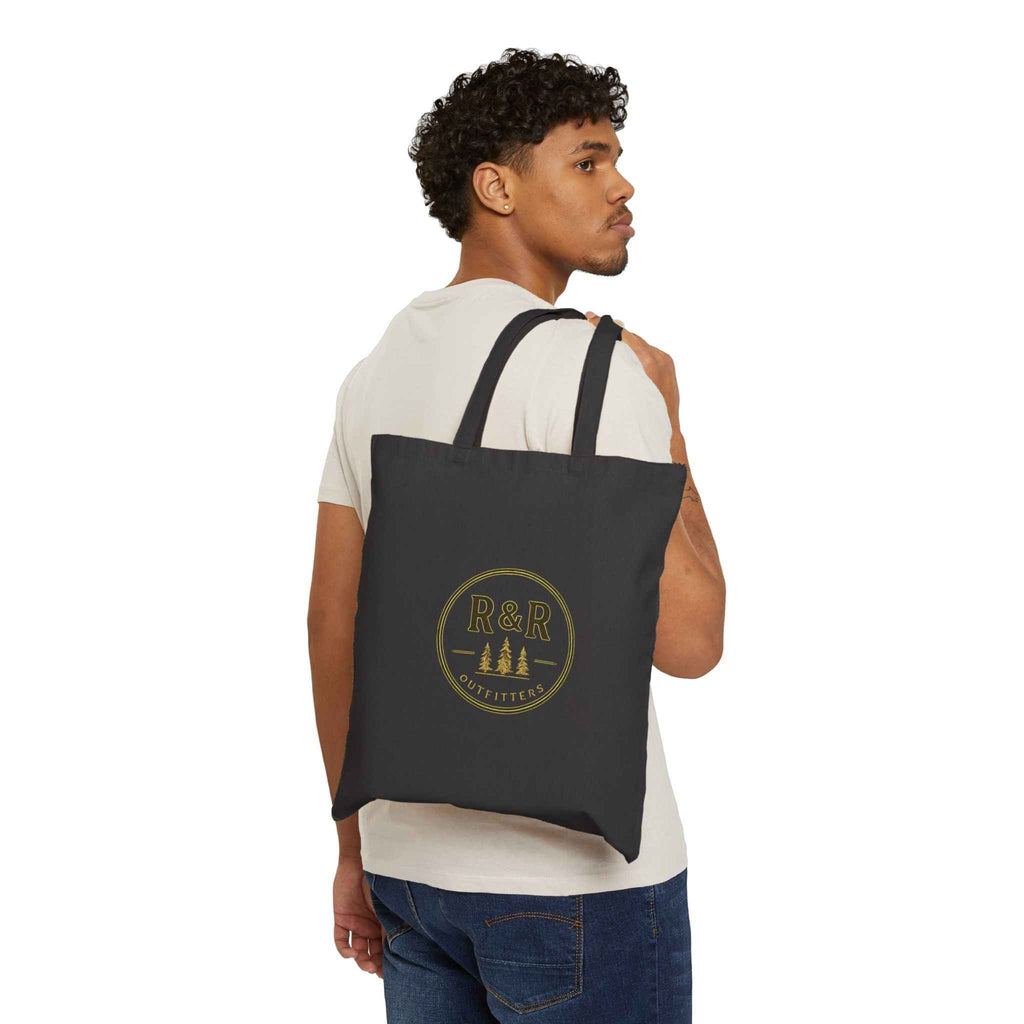 R&R Outfitters Canvas Tote Bag | Heavy-Duty Outdoor Utility Tote