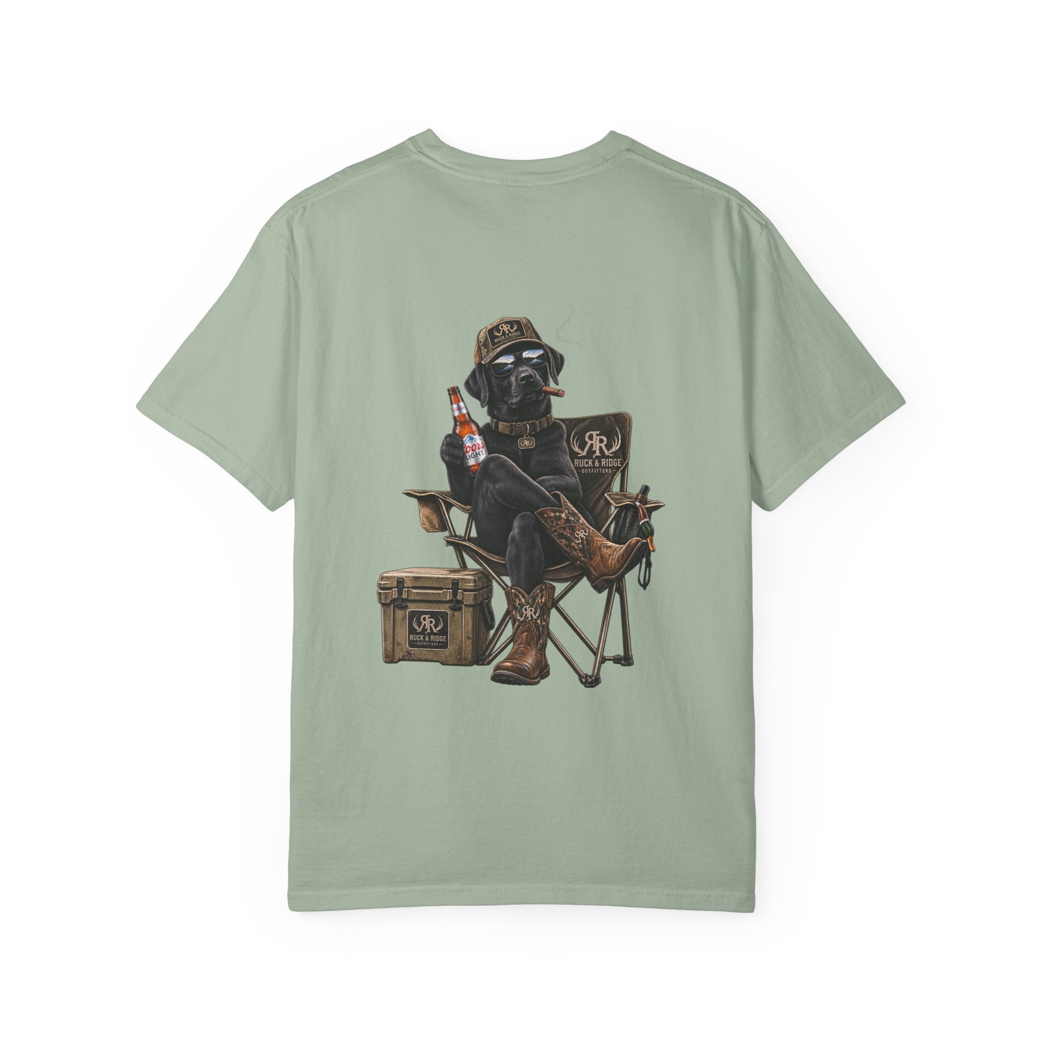 Darth Vader Tailgate T-Shirt — Beer, Cooler & Chair Graphic Tee