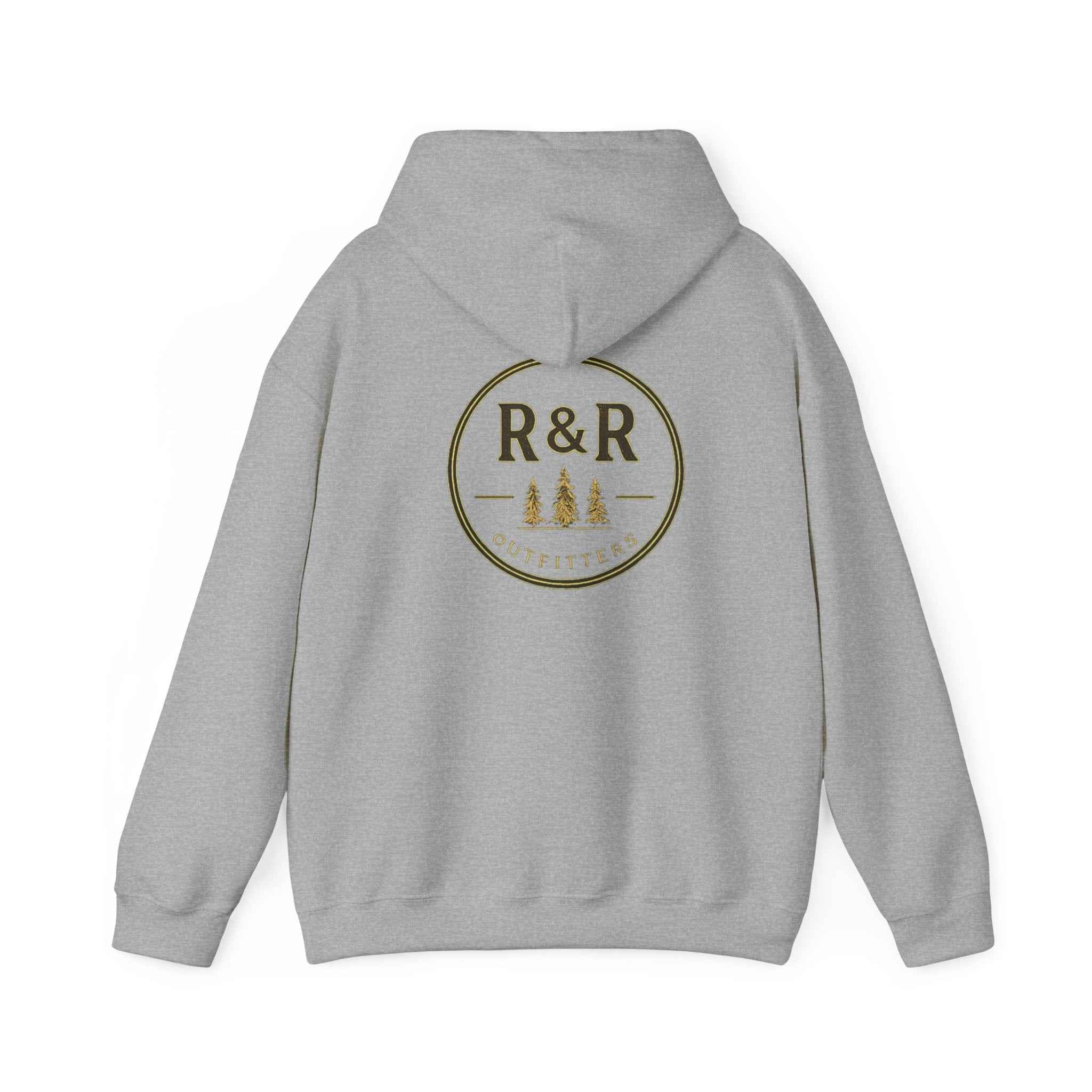 R&R Outfitters Classic Logo Hoodie | Everyday Outdoor Pullover  or