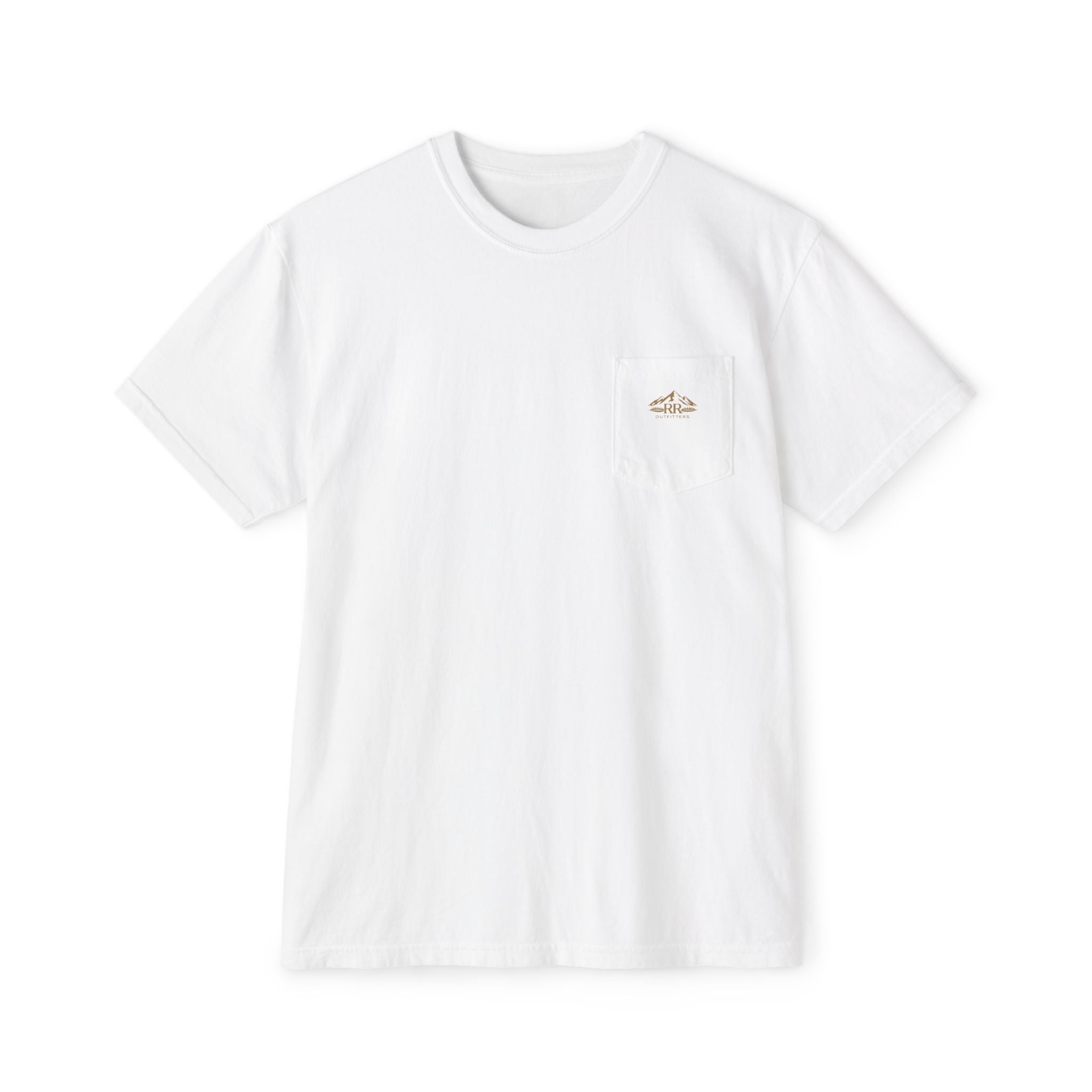 R&R Scenic Pocket T-Shirt — Vintage Mountain & Wildflower Graphic - Ruck & Ridge Outfitters