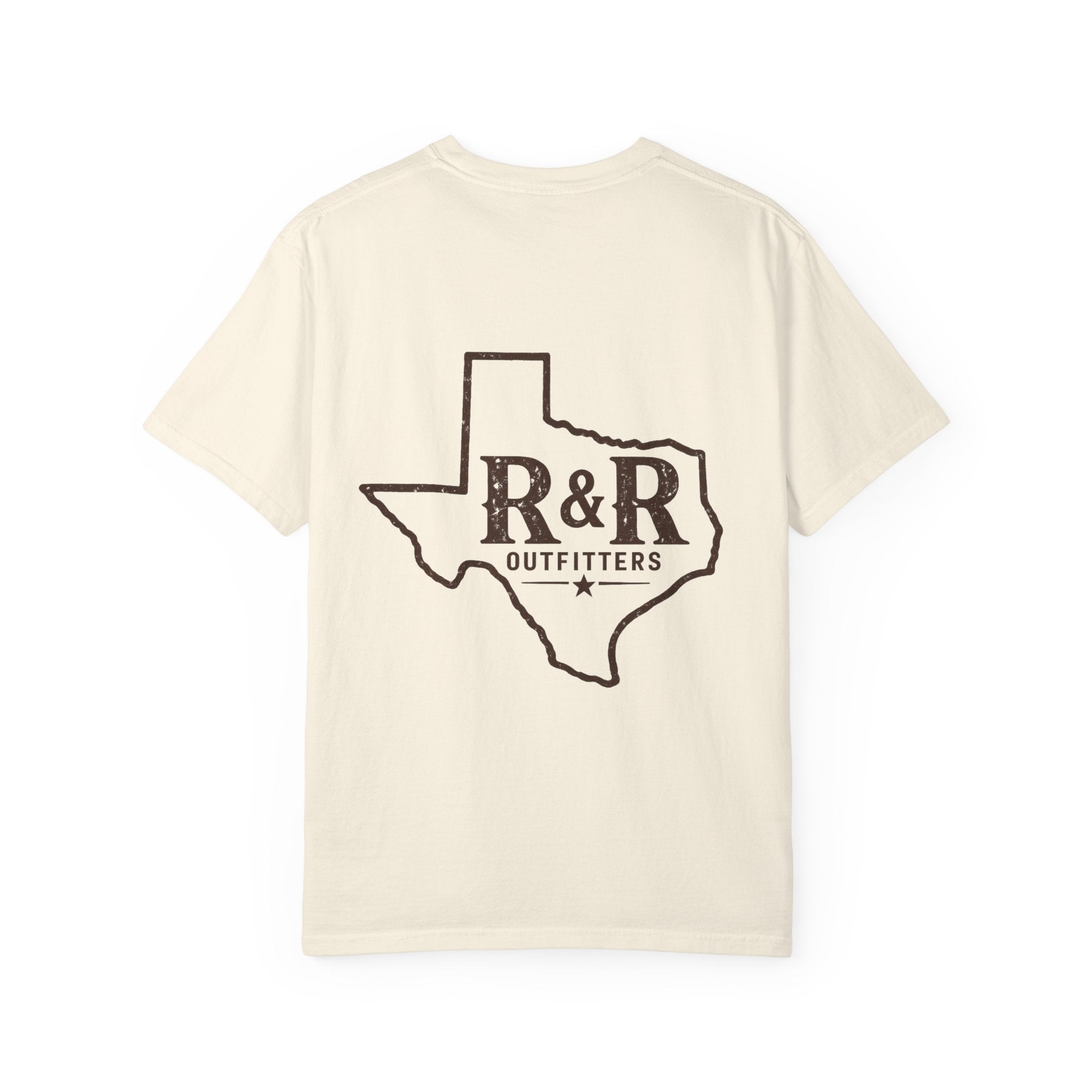 Texas R&R Outfitters T-Shirt — State Outline Logo Tee - Ruck & Ridge Outfitters