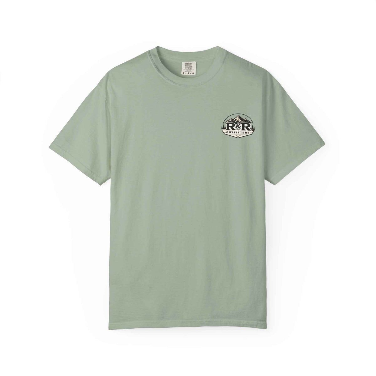 Outdoors T-Shirt — R&R Outfitters Crest Graphic (Hunting & Fishing) - Ruck & Ridge Outfitters