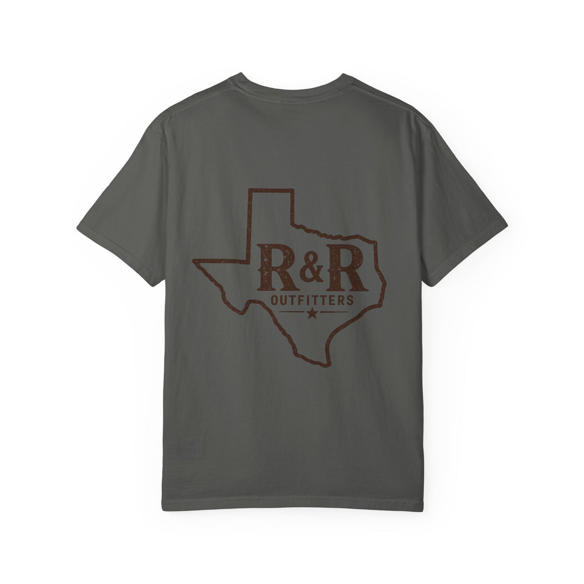 Texas R&R Outfitters T-Shirt — State Outline Logo Tee - Ruck & Ridge Outfitters