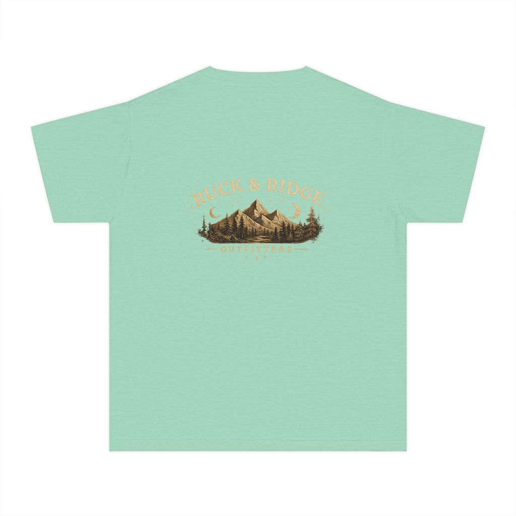 Youth Tee - Ruck & Ridge Outfitters Mountain Logo - Ruck & Ridge Outfitters